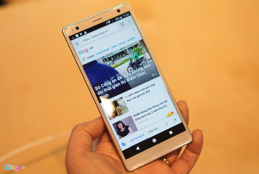 Ảnh thực tế Xperia XZ2: Sony đã thay đổi